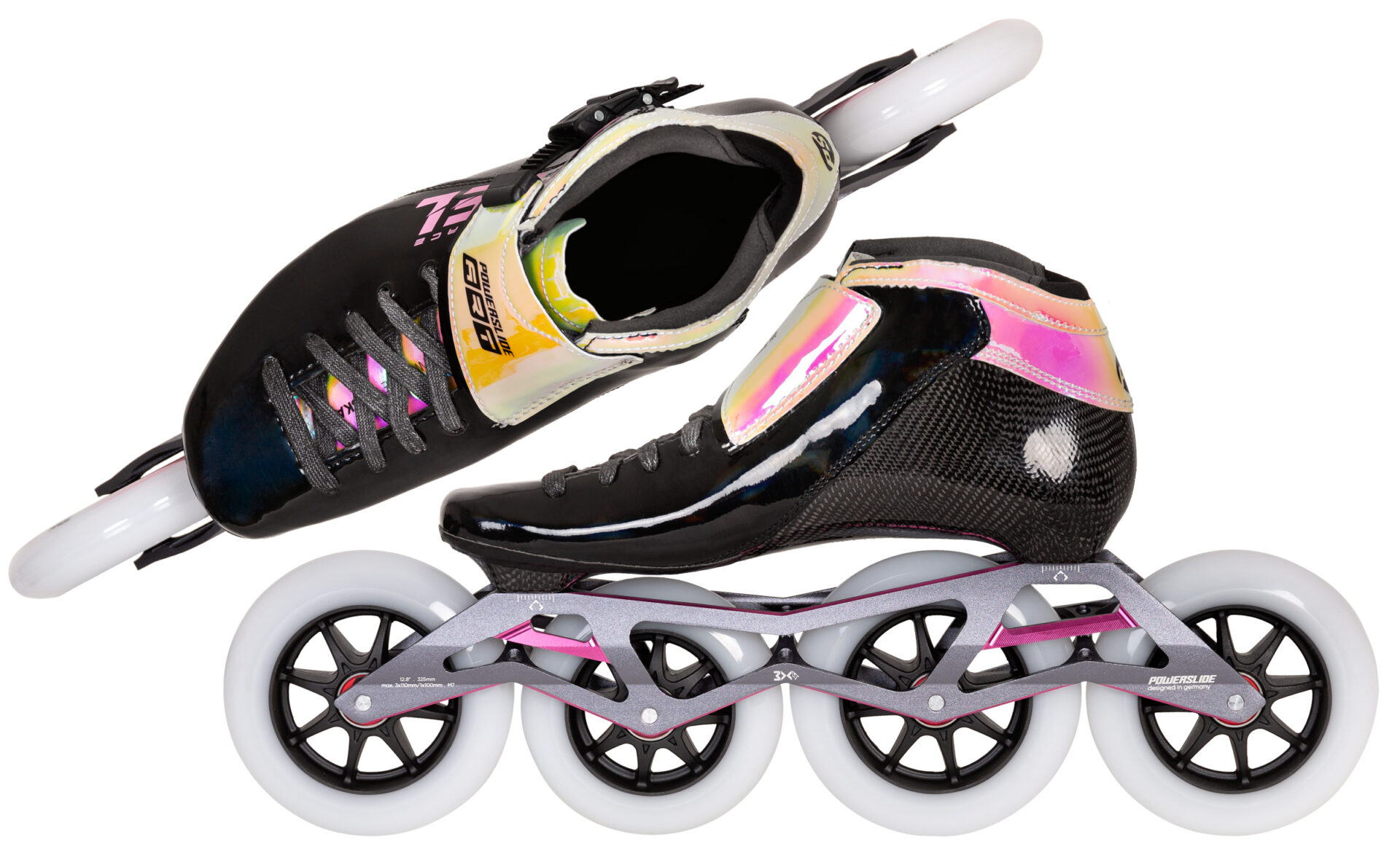 Powerslide ACCEL Race Pink Boot - Speedboot 1 Powerslide ACCEL Race Pink Boot - Speedboot – Bild 2