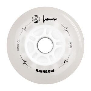 Luminous-LED Wheels Rainbow White 100mm/85A