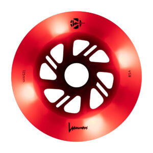 Luminous-LED Wheels red 125mm/85A