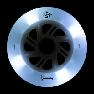 Luminous-LED Wheels white 125mm/85A