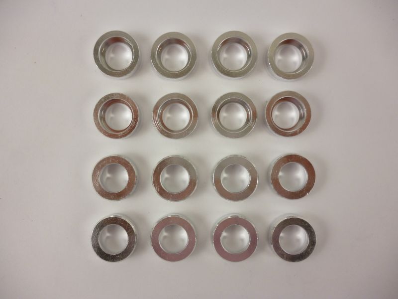 Bont Adapter für Kugellager 688 auf 608 (16er Set) Alu Bont Adapter für Kugellager 688 auf 608 (16er Set) Alu