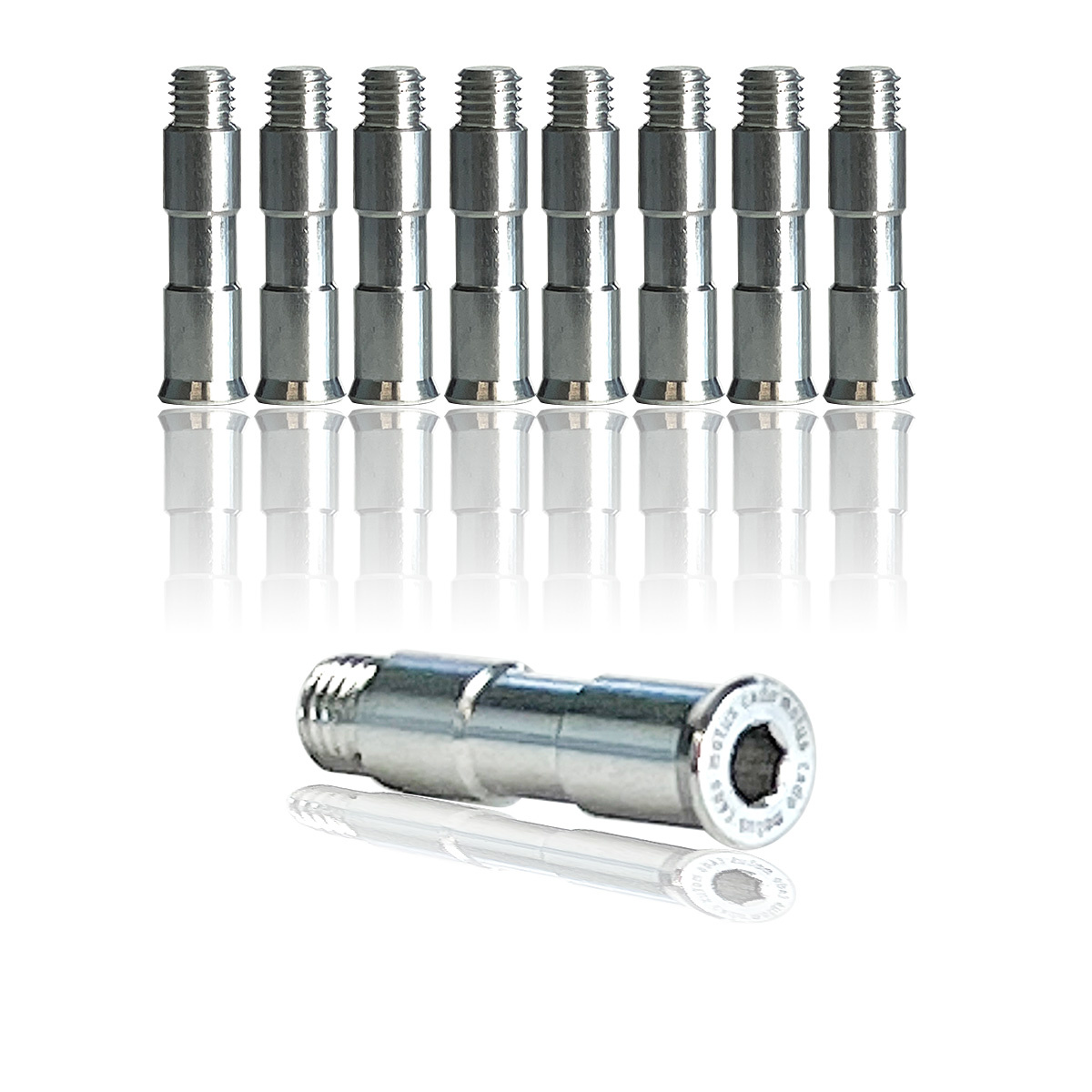 Inline frame axle/Hexicon Achse for DualBox-, TR5- und HiLo-5-Schienen Inline frame axle/Hexicon Achse for DualBox-, TR5- und HiLo-5-Schienen