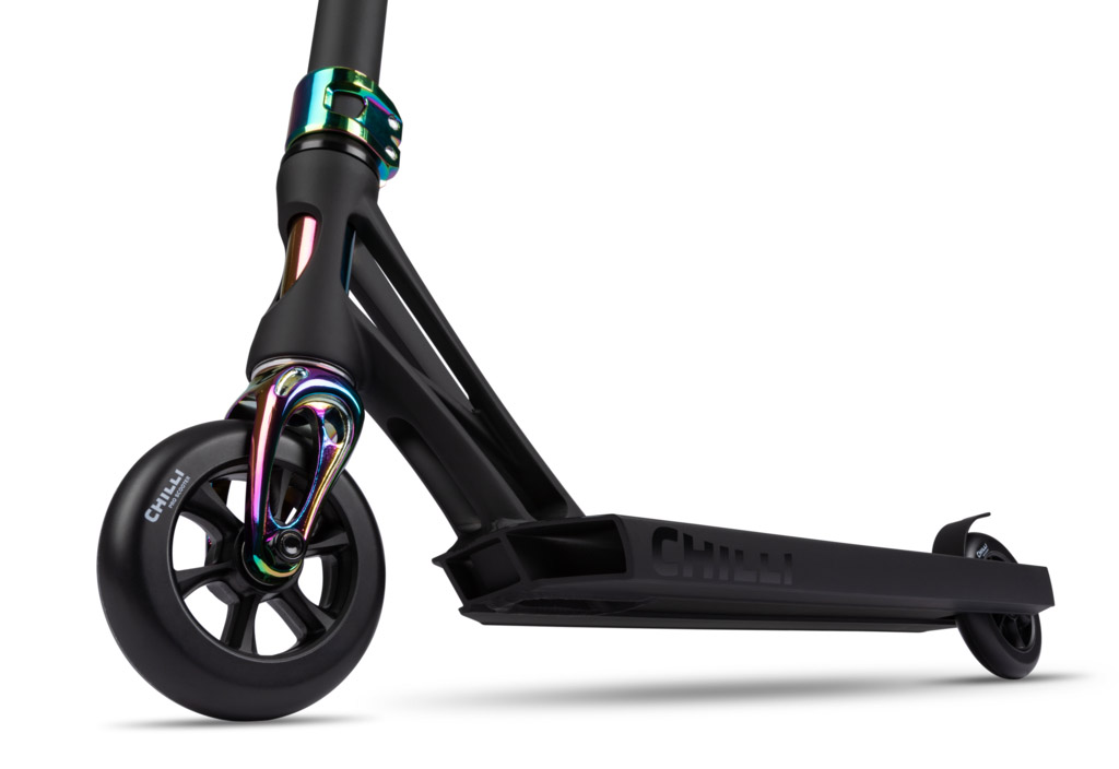 Chilli Beast V2 Stunt Scooter, black-neo 1 Chilli Beast V2 Stunt Scooter, black-neo – Bild 2
