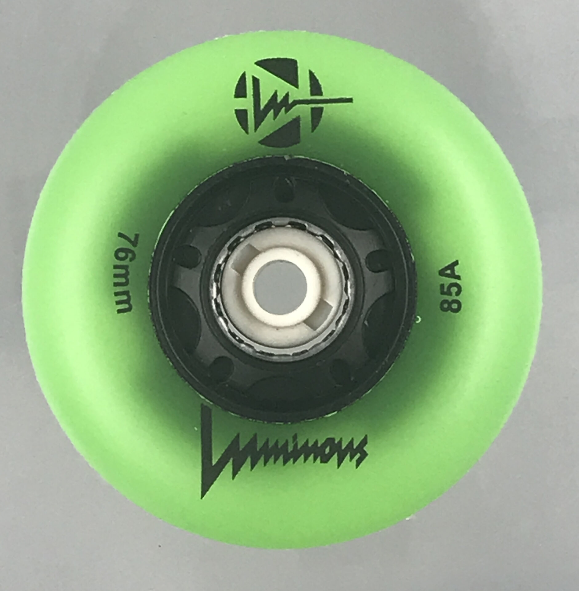 Luminous-LED Wheels Green-Glow 76mm/85A Luminous-LED Wheels Green-Glow 76mm/85A