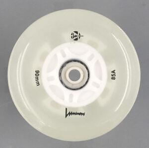 Luminous-LED Wheels White-Glow 90mm/85A