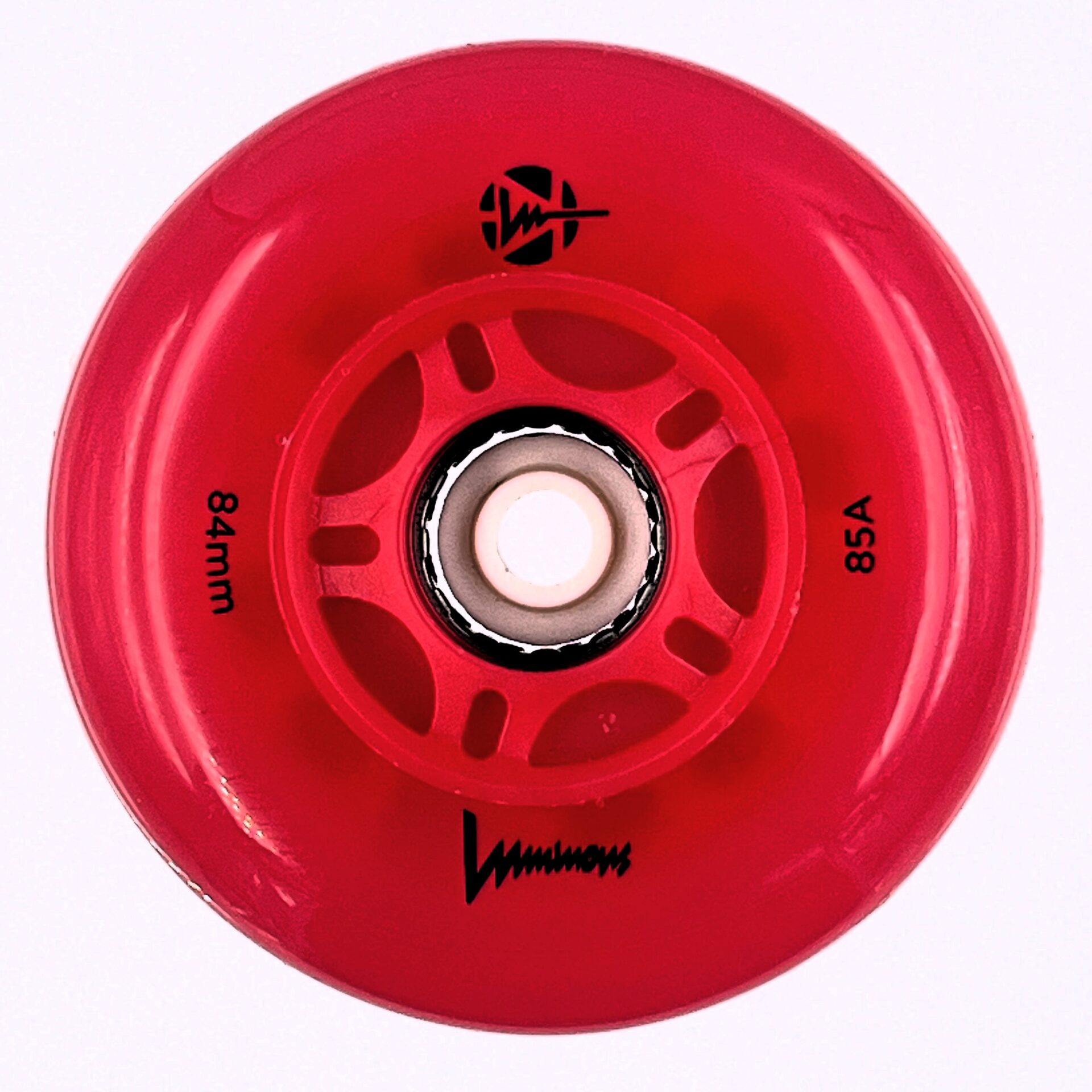 Luminous-LED Wheels red-red 84mm/85A Luminous-LED Wheels red-red 84mm/85A