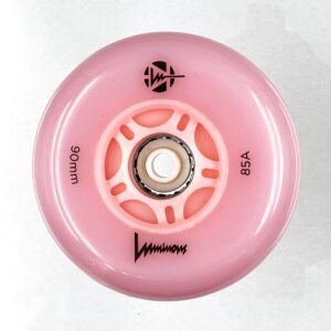 Luminous-LED Wheels Flamingo Pink 90mm/85A