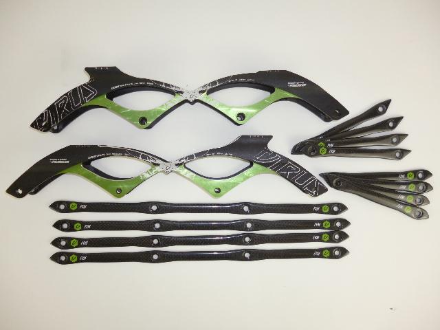 Powerslide Pro VI Speed Schiene 4*110,13.2" 195mm across Powerslide Pro VI Speed Schiene 4*110,13.2" 195mm across