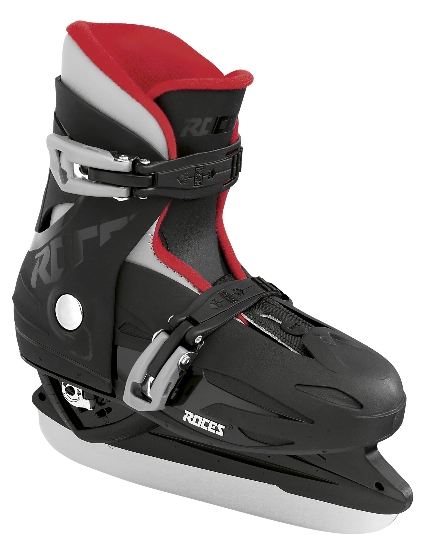 Roces MCK II H Schwarz/Rot Schlittschuhe - Hockey Roces MCK II H Schwarz/Rot Schlittschuhe - Hockey