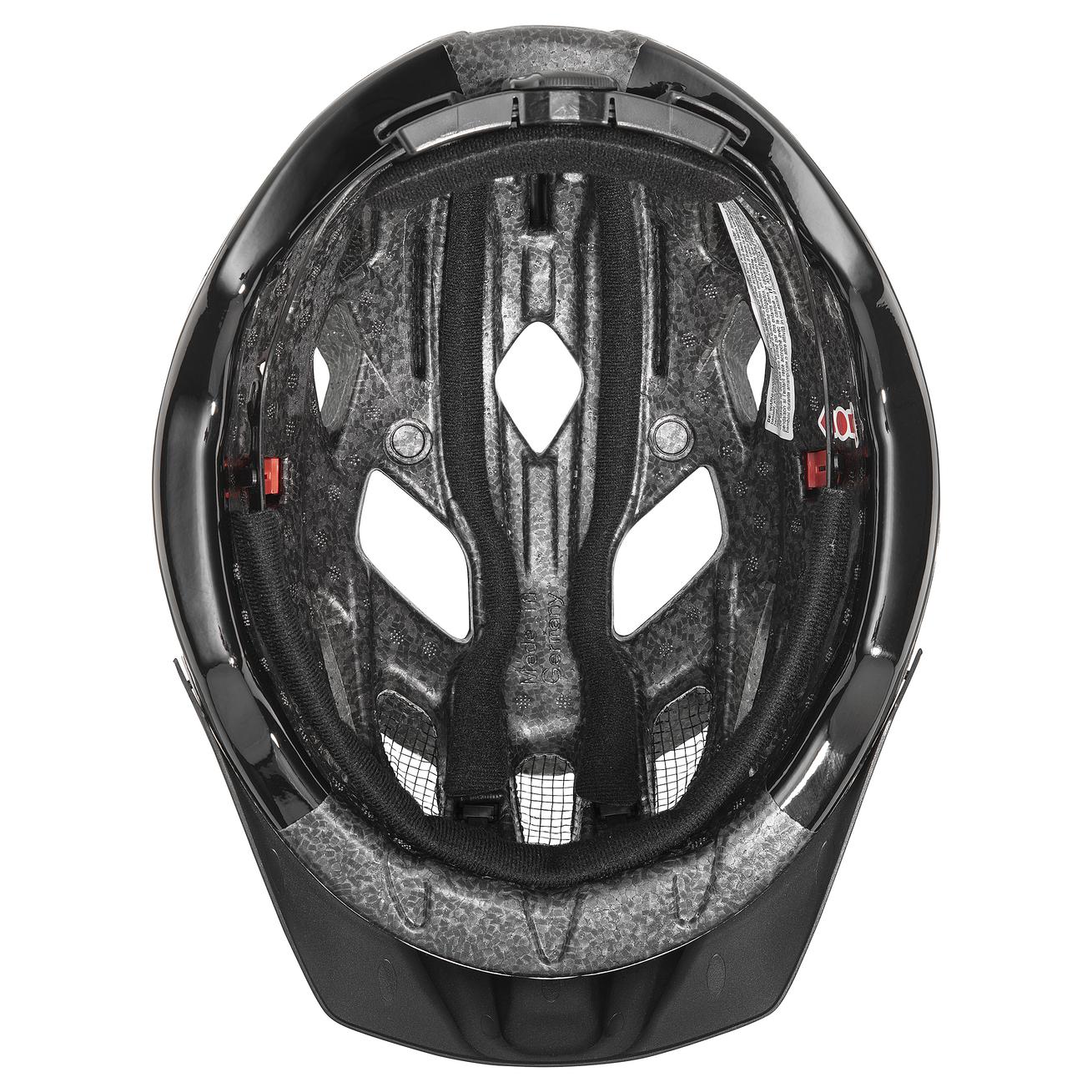 Uvex Bike und Skate Helm active cc - white-black 2 Uvex Bike und Skate Helm active cc - white-black – Bild 3