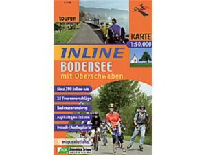 Map.Solutions INLINE - Bodensee mit Oberschwaben, Karte 1:50.000