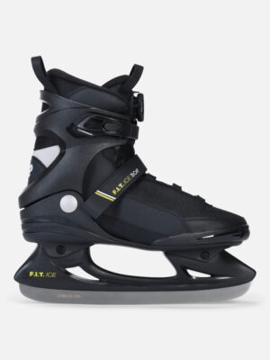 K2 F.I.T. ICE BOA Man -black - acid-yellow - Herren Schlittschuhe