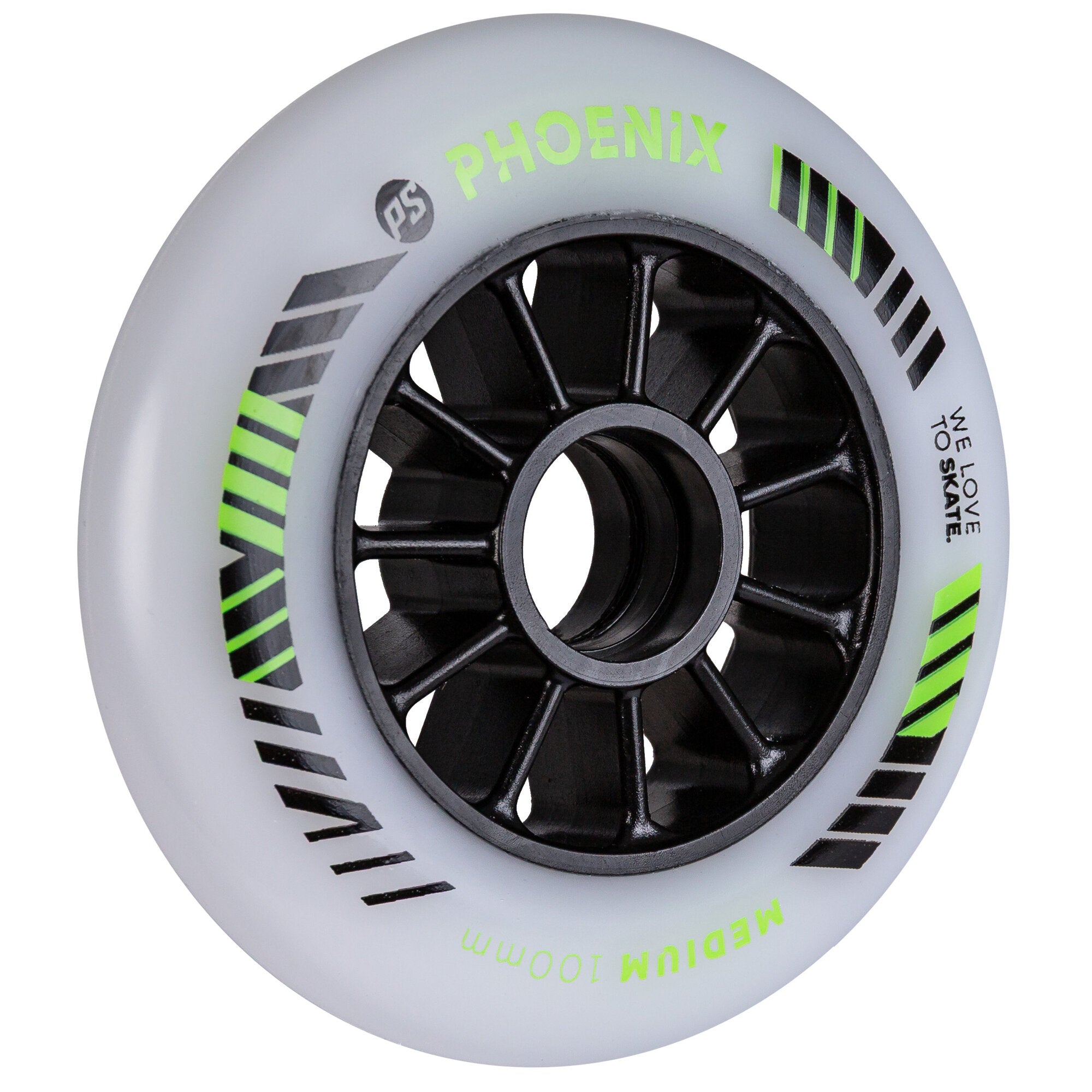 POWERSLIDE Phoenix DD Rollen Wheels 100 mm / 84 a - 8er Set 1 POWERSLIDE Phoenix DD Rollen Wheels 100 mm / 84 a - 8er Set – Bild 2